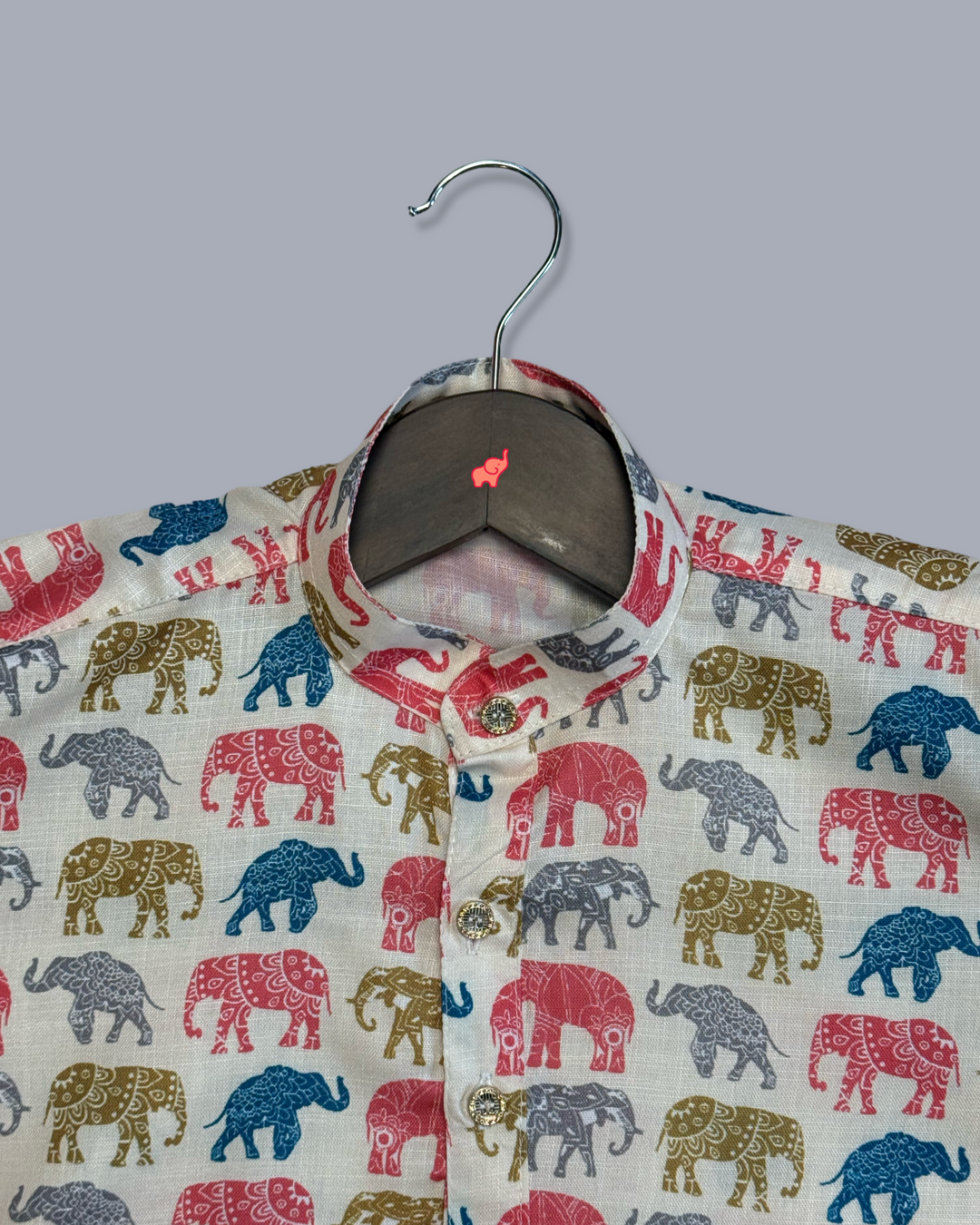 Kid's Printed Kurta with Pajamas